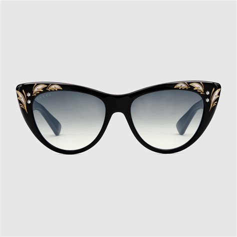 gucci sonnenbrille damen cat eye|gucci cat eye sale.